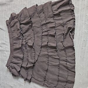 Garnet Hill xs tiered skirt